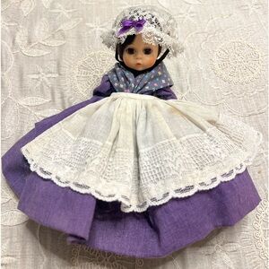 Vintage 8” Madame Alexander doll Marme.